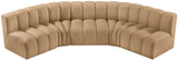 Arc Vegan Leather Modular Sofa: Elevate Your Space with Luxurious Comfort and Modern Versatility