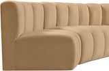 Arc Vegan Leather Modular Sofa - Elevate Your Space with Timeless Luxury and Versatile Design Options