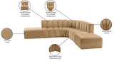 Arc Vegan Leather Modular Sofa - Elevate Your Space with Luxurious Comfort and Timeless Style