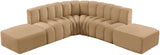 Arc Vegan Leather Modular Sofa - Elevate Your Space with Luxurious Comfort and Timeless Style