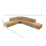 Arc Vegan Leather Modular Sofa – A Stylish, Versatile Statement Piece for Modern Living Spaces