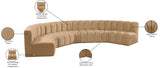 Arc Vegan Leather Modular Sofa – Elevate Your Space with Timeless Elegance and Versatile Design