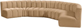 Arc Vegan Leather Modular Sofa – Elevate Your Space with Timeless Elegance and Versatile Design