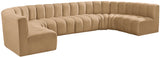 Arc Vegan Leather Modular Sofa - Elevate Your Space with Timeless Luxury and Versatile Design