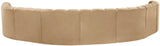 Arc Vegan Leather Modular Sofa – Elevate Your Space with Timeless Sophistication and Versatile Design