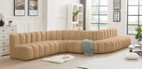Arc Vegan Leather Modular Sofa - Elevate Your Space with Contemporary Luxury and Versatile Design