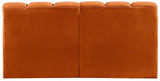 Arc Vegan Leather Modular Sofa - Luxurious Design with Deep Channel Tufting for Chic Interiors