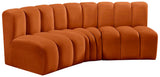 Arc Vegan Leather Modular Sofa - Elevate Your Space with Contemporary Luxury and Versatile Design