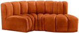 Arc Vegan Leather Modular Sofa - Luxurious, Versatile Design Perfect for Chic Living Spaces and More