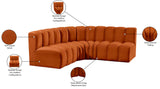 Arc Vegan Leather Modular Sofa - Elevate Your Space with Luxurious Design and Versatile Comfort
