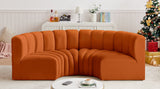Arc Vegan Leather Modular Sofa - Elevate Your Space with Luxurious Design and Versatile Style Options