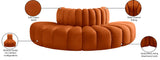 Arc Vegan Leather Modular Sofa - Elevate Your Space with Timeless Sophistication and Versatile Design
