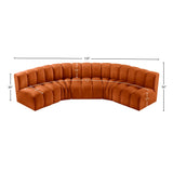 Arc Vegan Leather Modular Sofa: Elevate Your Space with Luxurious Comfort and Modern Versatility