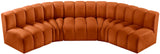 Arc Vegan Leather Modular Sofa: Elevate Your Space with Luxurious Comfort and Modern Versatility