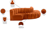 Arc Vegan Leather Modular Sofa – Elevate Your Space with Modern Luxury and Versatile Design Options