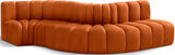 Arc Vegan Leather Modular Sofa – Elevate Your Space with Modern Luxury and Versatile Design Options