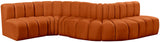 Arc Vegan Leather Modular Sofa – Elevate Your Space with Timeless Sophistication and Versatile Style