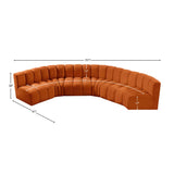 Arc Vegan Leather Modular Sofa - Elevate Your Space with Timeless Luxury and Versatile Design Options