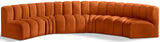 Arc Vegan Leather Modular Sofa - Elevate Your Space with Timeless Luxury and Versatile Design Options