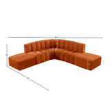 Arc Vegan Leather Modular Sofa - Elevate Your Space with Luxurious Comfort and Timeless Style