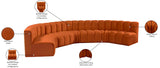 Arc Vegan Leather Modular Sofa – Elevate Your Space with Timeless Elegance and Versatile Design