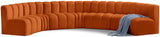 Arc Vegan Leather Modular Sofa – Elevate Your Space with Timeless Elegance and Versatile Design