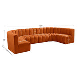 Arc Vegan Leather Modular Sofa - Elevate Your Space with Timeless Luxury and Versatile Design
