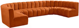 Arc Vegan Leather Modular Sofa - Elevate Your Space with Timeless Luxury and Versatile Design