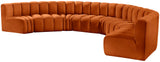 Arc Vegan Leather Modular Sofa – Elevate Your Space with Timeless Sophistication and Versatile Design