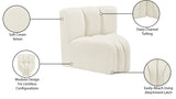 Arc Vegan Leather Curved Corner Chair - Elevate Your Space with Modern Luxury and Timeless Style