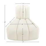 Arc Vegan Leather Modular Corner Chair - Elevate Your Space with Modern Luxury and Timeless Design