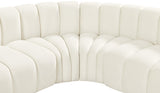 Arc Vegan Leather Modular Sofa – Elevate Your Space with Timeless Sophistication and Versatile Style