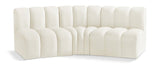 Arc Vegan Leather Modular Sofa - Elevate Your Space with Contemporary Luxury and Versatile Design