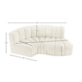 Arc Vegan Leather Modular Sofa - Luxurious, Versatile Design Perfect for Chic Living Spaces and More
