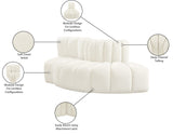 Arc Vegan Leather Modular Sofa - Elevate Your Space with Luxurious Comfort and Stylish Versatility
