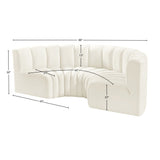 Arc Vegan Leather Modular Sofa - Elevate Your Space with Luxurious Design and Versatile Style Options