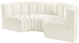 Arc Vegan Leather Modular Sofa - Elevate Your Space with Luxurious Design and Versatile Style Options
