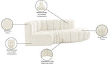 Arc Vegan Leather Modular Sofa – Elevate Your Space with Timeless Luxury and Versatile Design