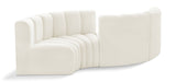 Arc Vegan Leather Modular Sofa - Elevate Your Space with Timeless Sophistication and Versatile Design