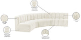 Arc Vegan Leather Modular Sofa: Elevate Your Space with Luxurious Comfort and Modern Versatility
