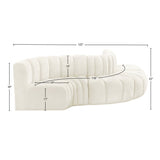 Arc Vegan Leather Modular Sofa – Elevate Your Space with Modern Luxury and Versatile Design Options