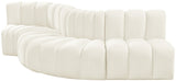 Arc Vegan Leather Modular Sofa – Elevate Your Space with Modern Luxury and Versatile Design Options