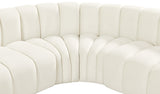 Arc Vegan Leather Modular Sofa – Elevate Your Space with Timeless Sophistication and Versatile Style