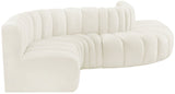 Arc Vegan Leather Modular Sofa – Elevate Your Space with Timeless Sophistication and Versatile Style