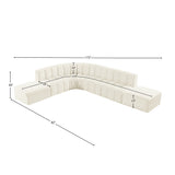 Arc Vegan Leather Modular Sofa – A Stylish, Versatile Statement Piece for Modern Living Spaces