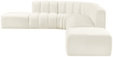 Arc Vegan Leather Modular Sofa – A Stylish, Versatile Statement Piece for Modern Living Spaces