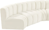 Arc Vegan Leather Modular Sofa – Elevate Your Space with Timeless Elegance and Versatile Design