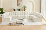 Arc Vegan Leather Modular Sofa - Elevate Your Space with Timeless Luxury and Versatile Design