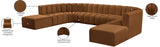 Arc Vegan Leather Modular Sofa – Elevate Your Space with Timeless Sophistication and Versatile Style