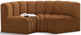 Arc Vegan Leather Modular Sofa – Elevate Your Space with Timeless Sophistication and Versatile Design!